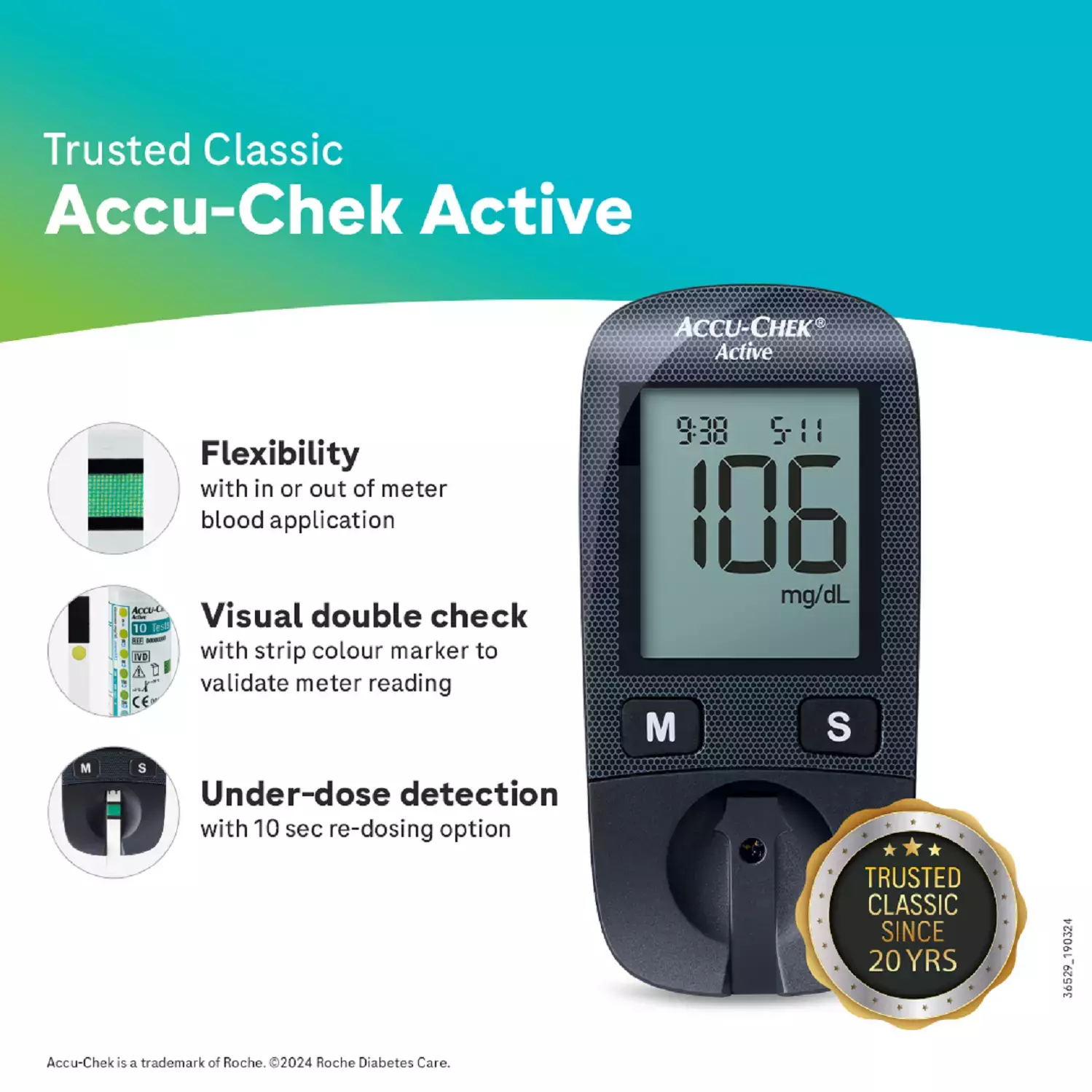 Accu-Check Active Blood Glucose Meter - Image 3